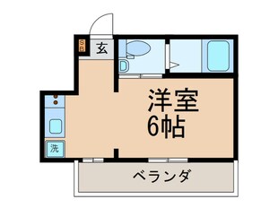 谷マンションの物件間取画像